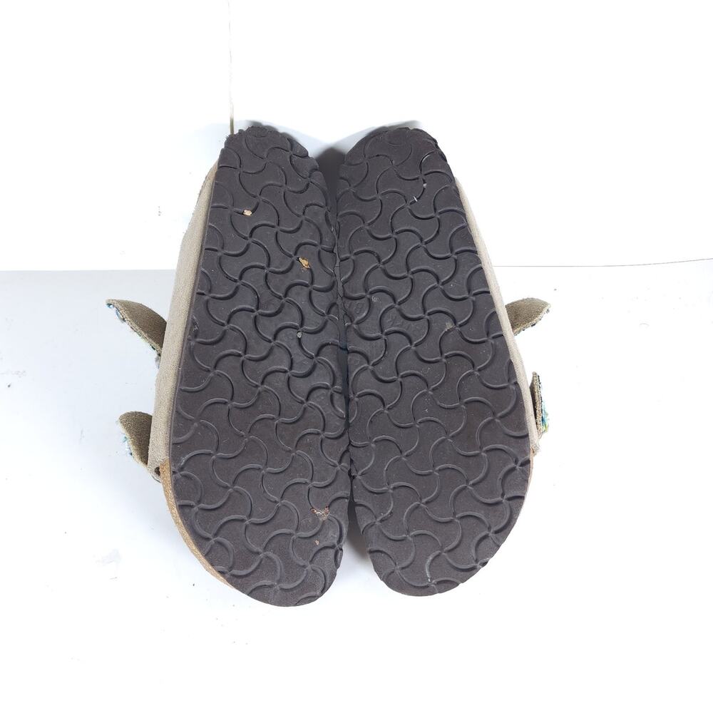 BIRKENSTOCK Women's Arizona 39 US8 Multicolor Suede Wool 2 Straps Slide Sandals - Picture 11 of 16